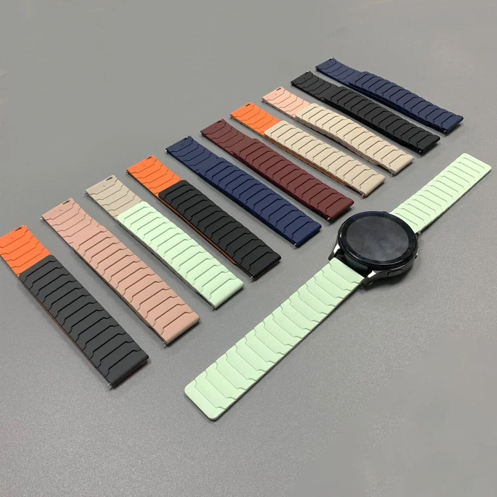 20mm 22mm Silicone Magnetic Lo - Xiaomi Smartwatch S3 Accessories ulasan dan harga