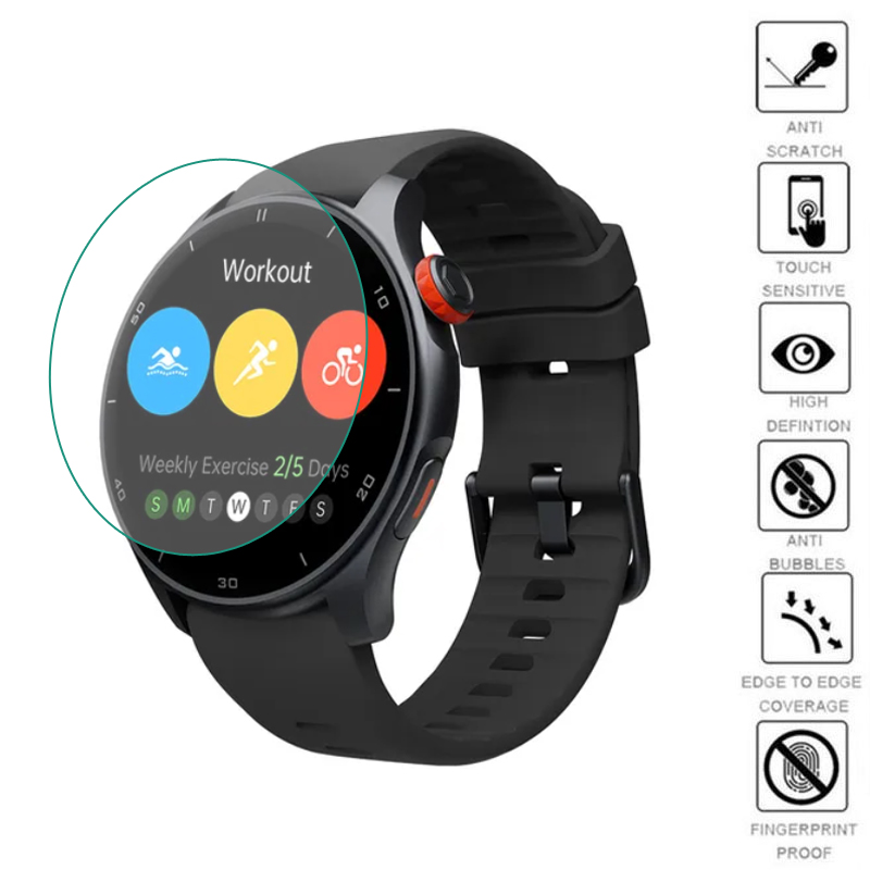 5pcs TPU Soft Smartwatch Clear - Motorola Smartwatch Accessories ulasan dan harga