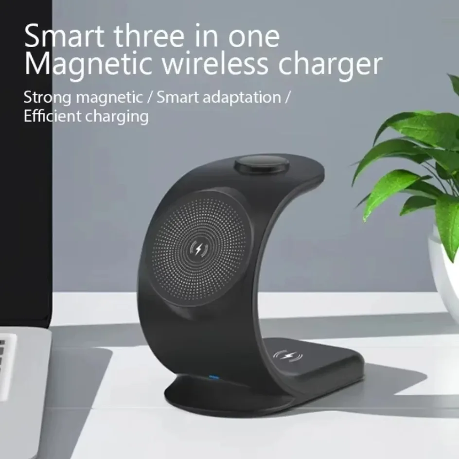 Magnetic Wireless Charger 3 in - Watch Charger Cable ulasan dan harga