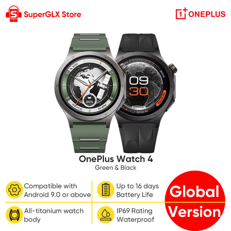 Global Version OnePlus Watch 4 - Smartwatch X ulasan dan harga