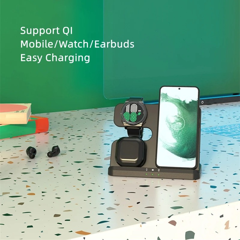 HaaYot 3 in 1 Wireless Charger - Watch Charger Cable ulasan dan harga