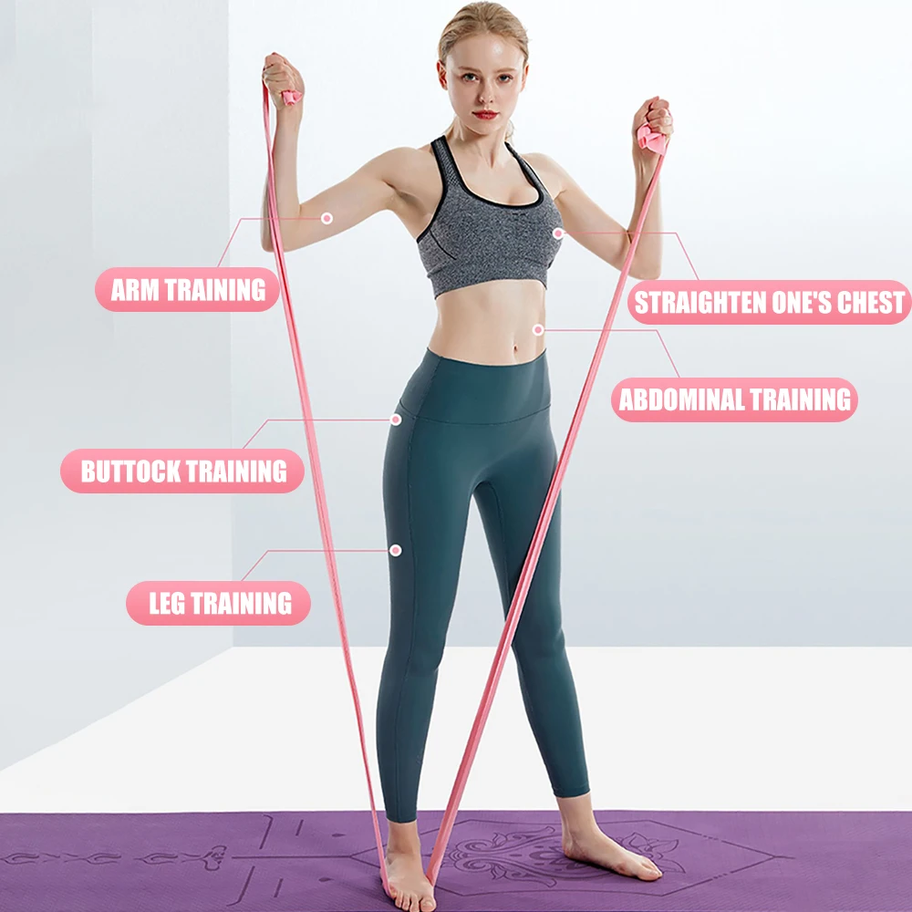 Length 200cm Yoga Pilates Stre - Milanaise Mesh Band ulasan dan harga