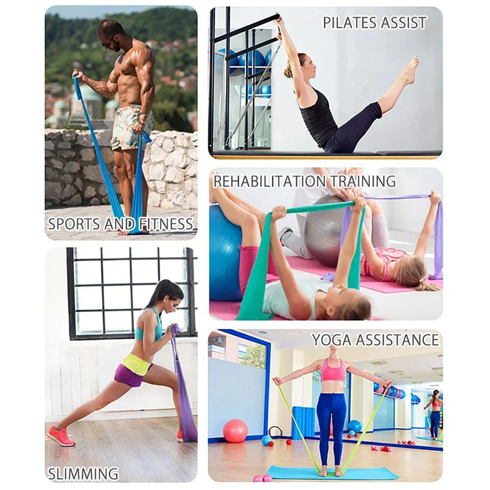 Length 200cm Yoga Pilates Stre - Milanaise Mesh Band ulasan dan harga