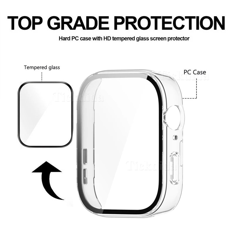 Tempered Glass + PC Cover for  - Huawei Smartwatch Accessories ulasan dan harga