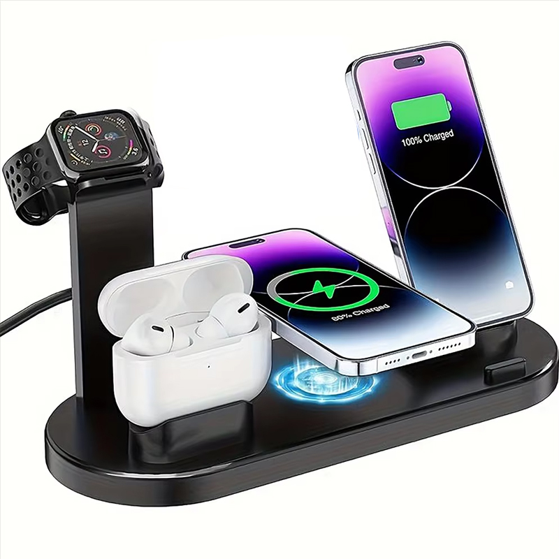 7 in 1 Wireless Charger Stand  - Watch Charger Cable ulasan dan harga