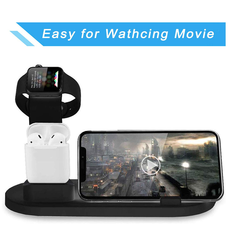 7 in 1 Wireless Charger Stand  - Watch Charger Cable ulasan dan harga