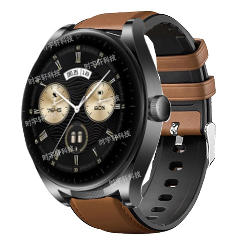 22mm Silicone Leather Band For - Fossil Smartwatch Accessories ulasan dan harga