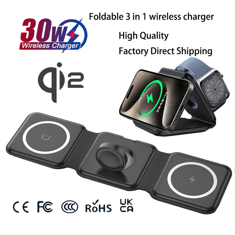 Universal Qi2 Magnetic Foldabl - Watch Charger Cable ulasan dan harga