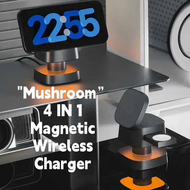 Magnetic 3 in 1 Wireless Charg - Watch Charger Cable ulasan dan harga