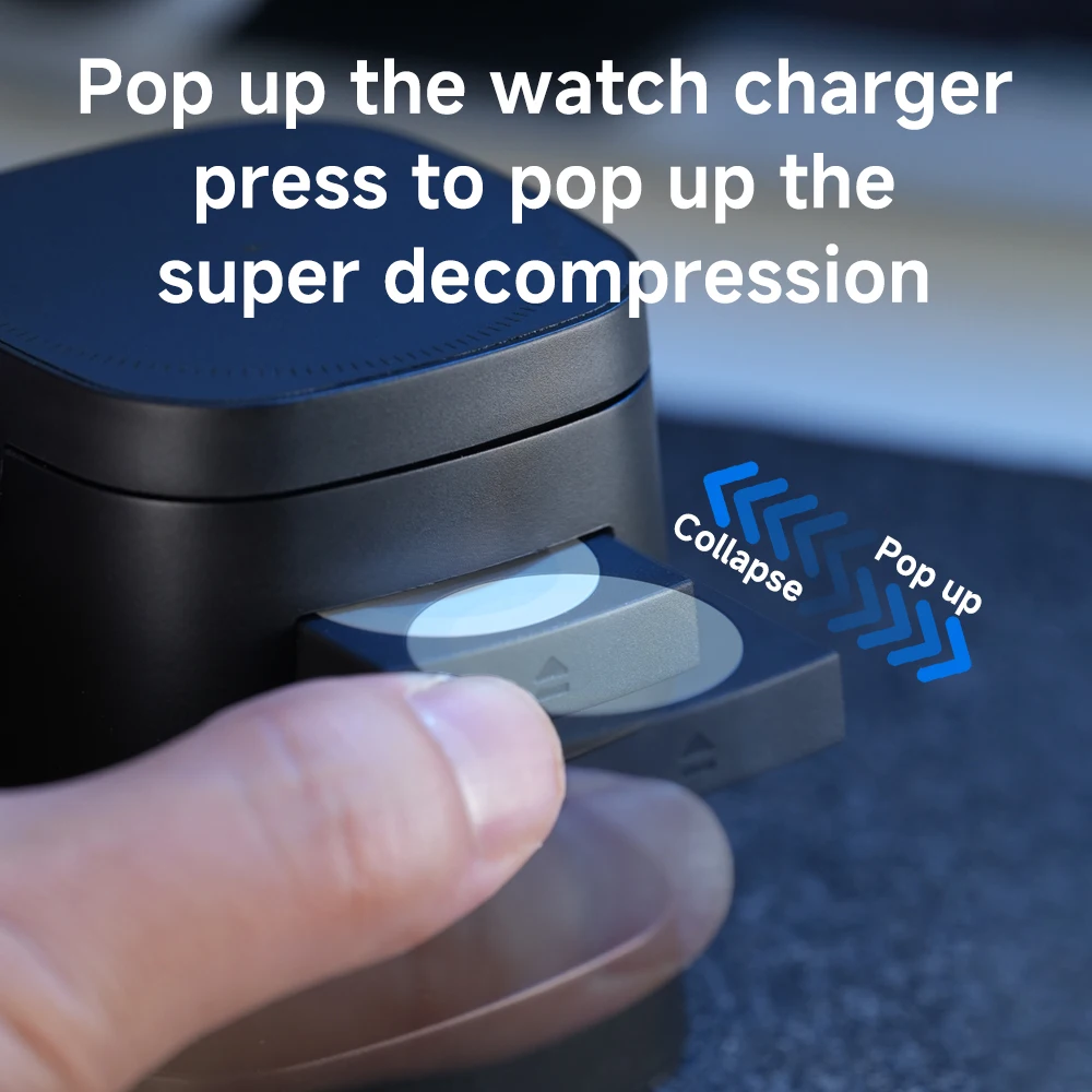 Magnetic 3 in 1 Wireless Charg - Watch Charger Cable ulasan dan harga