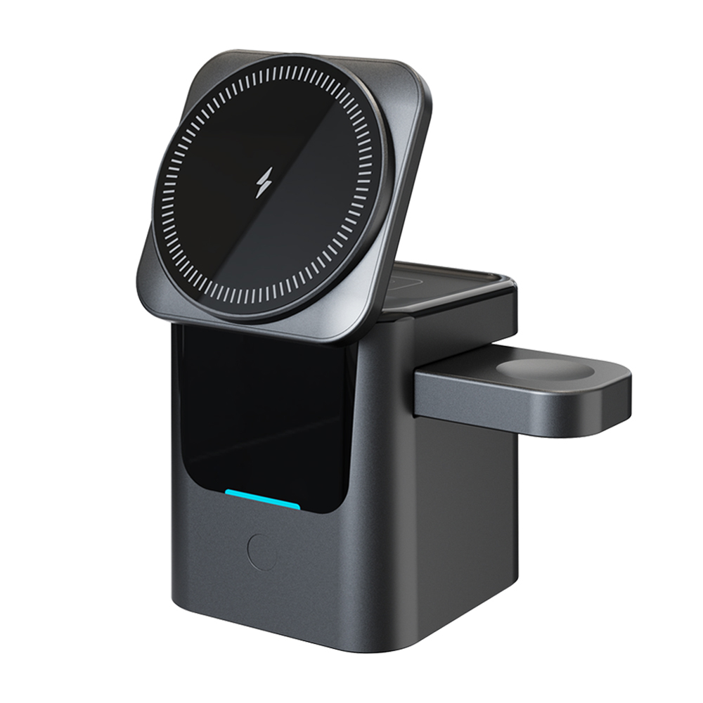 Magnetic 3 in 1 Wireless Charg - Smartwatch Ac ulasan dan harga
