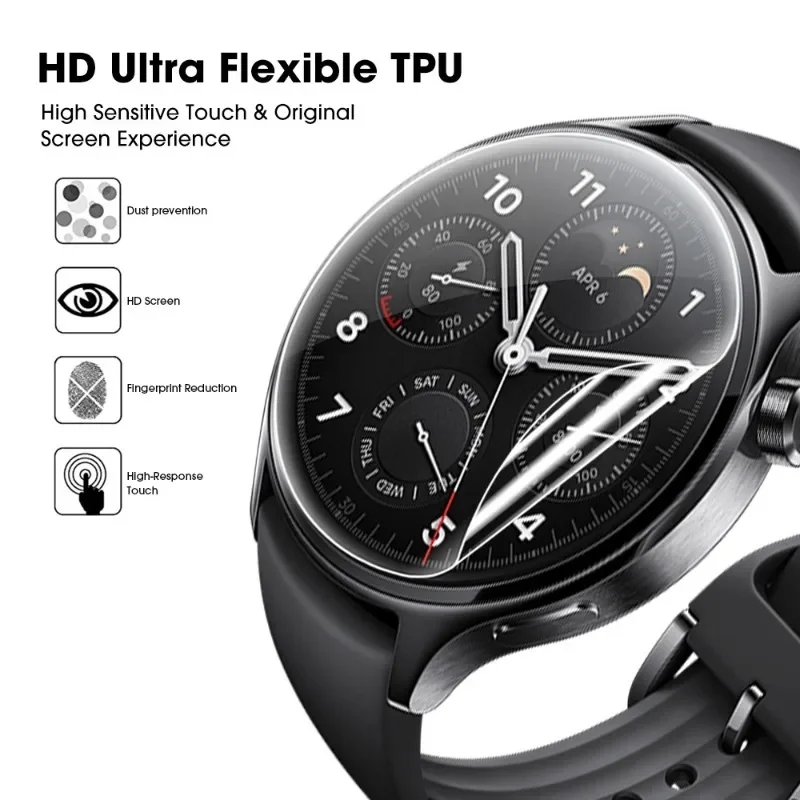 Round Smart Watch Screen Prote - Motorola Smartwatch Accessories ulasan dan harga