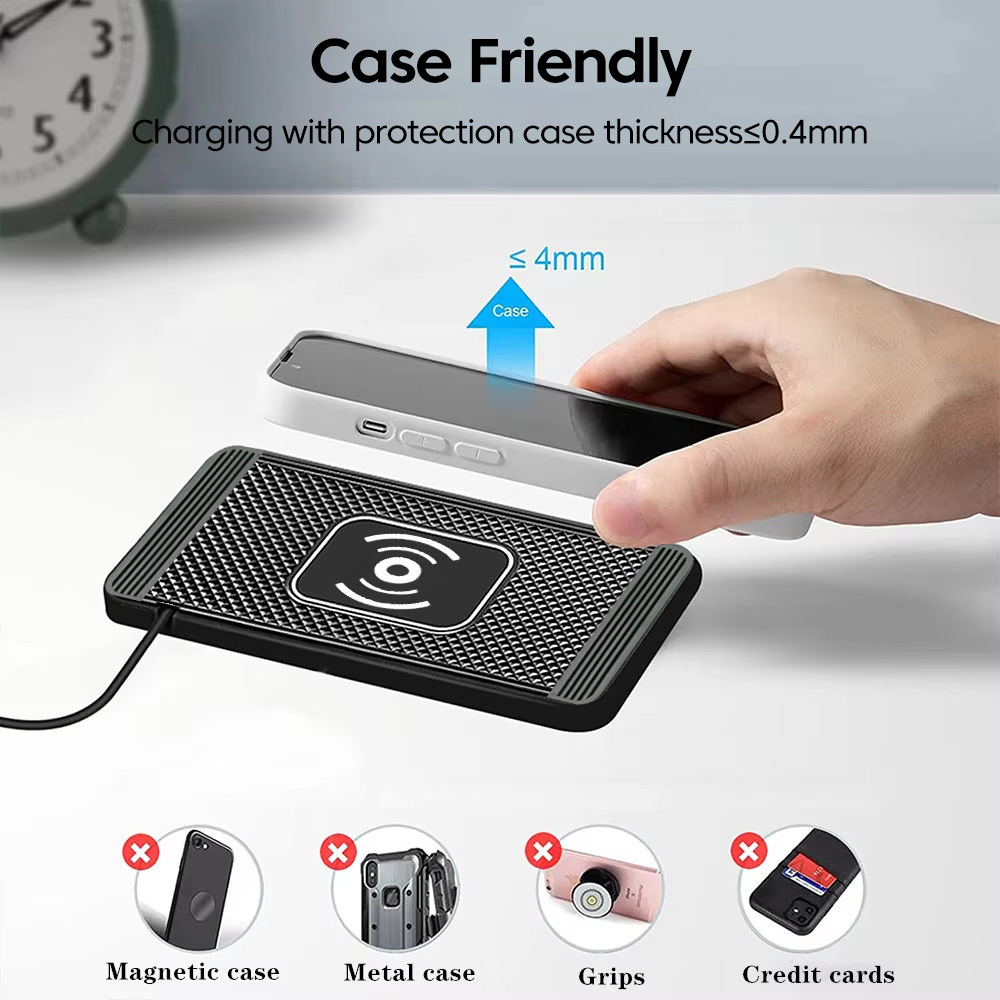 15w Wireless Charger Car Anti- - Smartwatch Ac ulasan dan harga