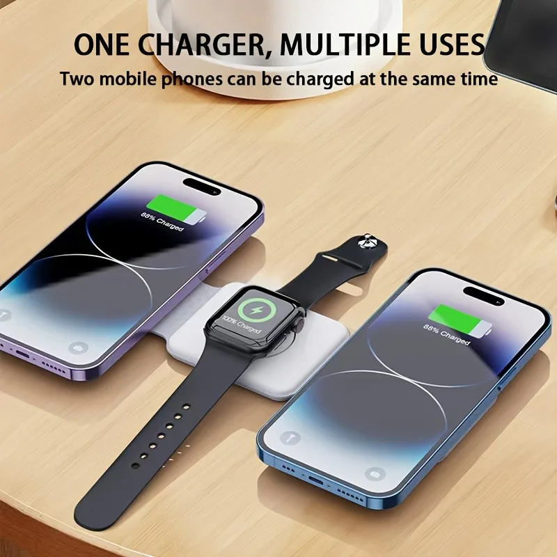 3 in 1 Portable Magnetic Wirel - Smartwatch Ac ulasan dan harga